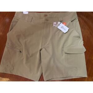 World Wide Sports Bass Pro Mens NWT Performance UPF 50+ Cargo Shorts Size 42